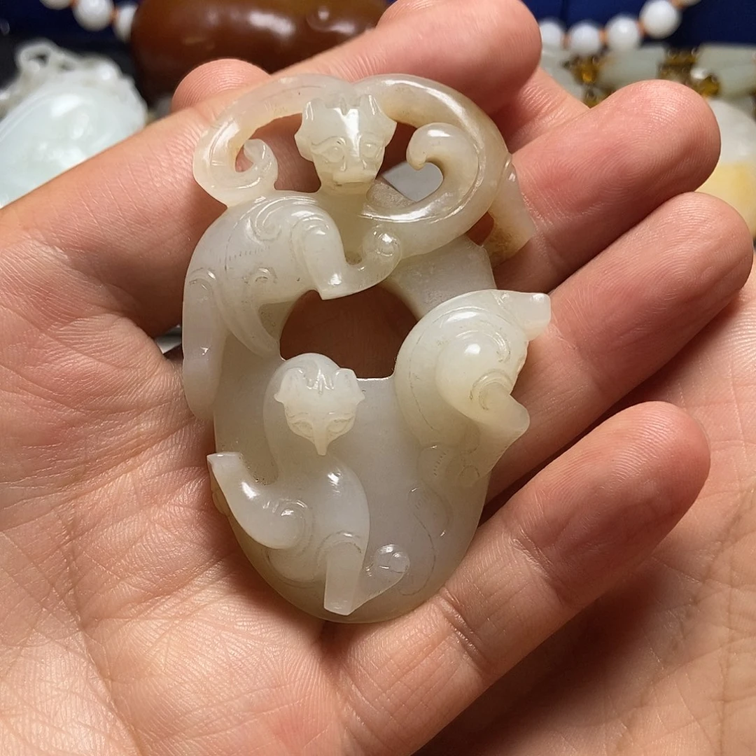 未镶嵌和田玉挂件