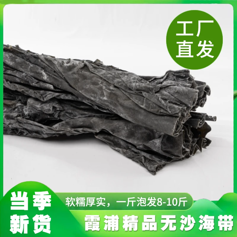 【买一斤送一斤】福建霞浦精品海带中段新鲜日晒煲汤厚实凉拌干货
