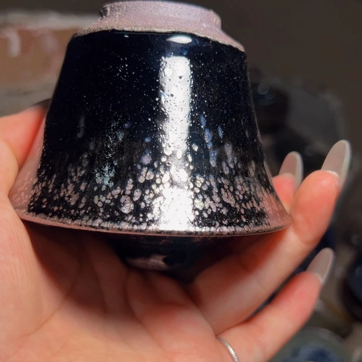 茶***人茶盏龙窑柴烧手工制作