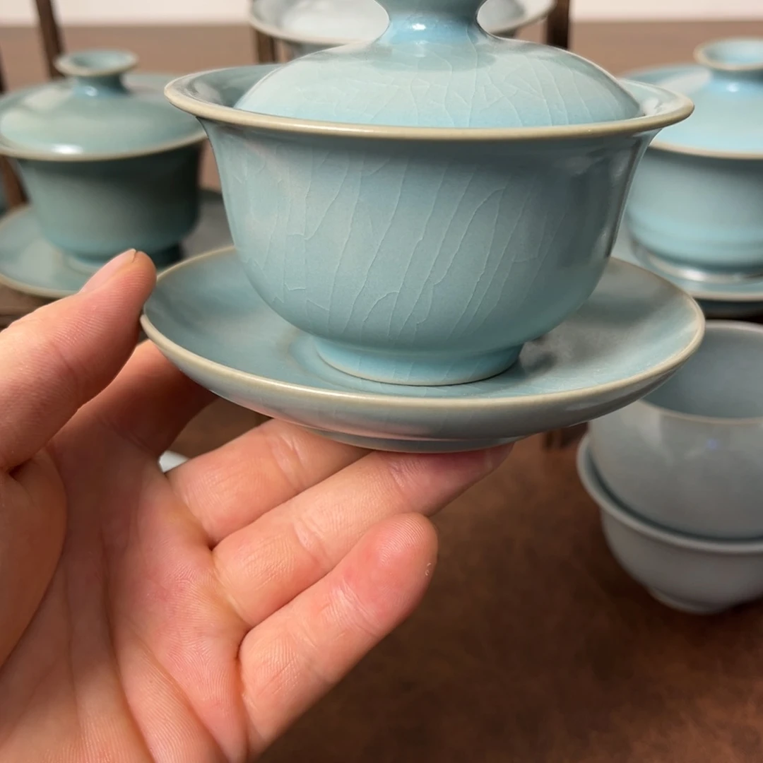 元宝三才盖碗全品