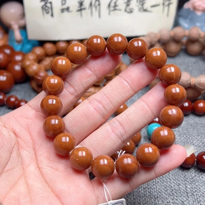 听***颜橄榄核手串1.2福利超小孔