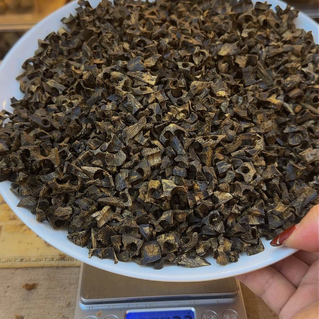 沉香沉香木制品金****荡海南张勺子高油车珠料500克
