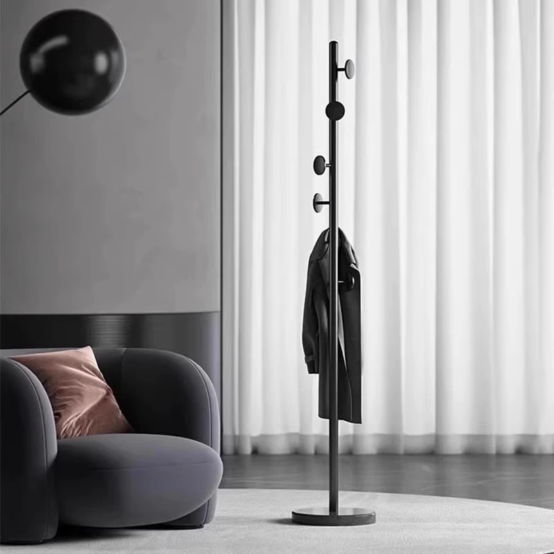 家用落地立式铁艺衣帽架床边卧室不占空间简易挂衣架挂衣服包包架