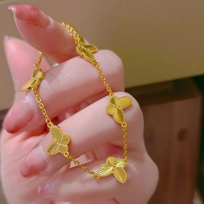 合金手链 精品蝴蝶手链