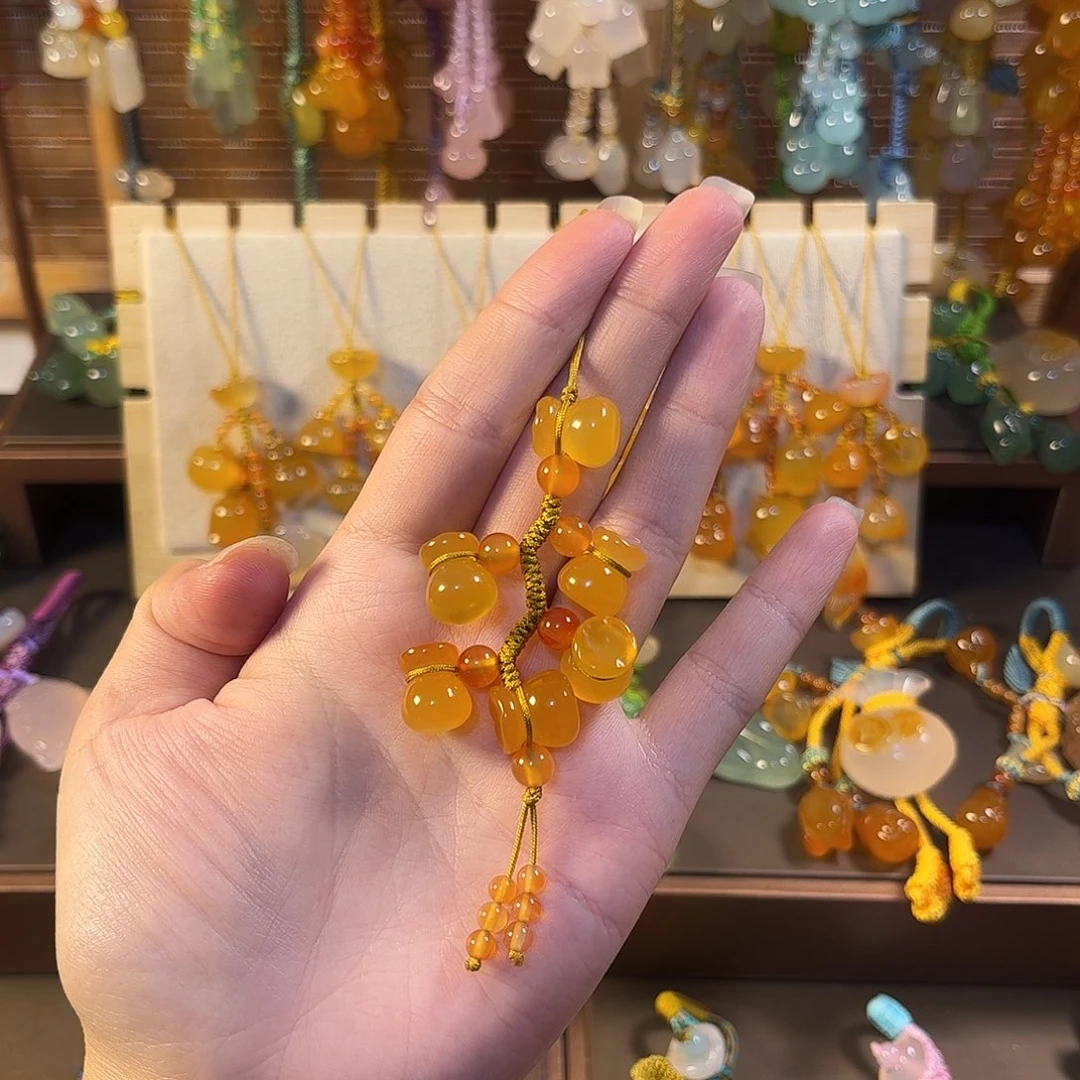 玛瑙/玉髓未镶嵌车挂