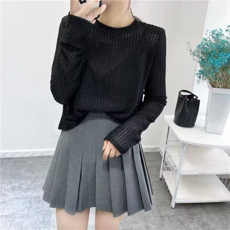 【杭州-新九天】NN133-时尚女装设计感T恤法式气质显瘦洋气百搭