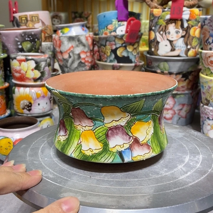 景德镇艺术手绘作品