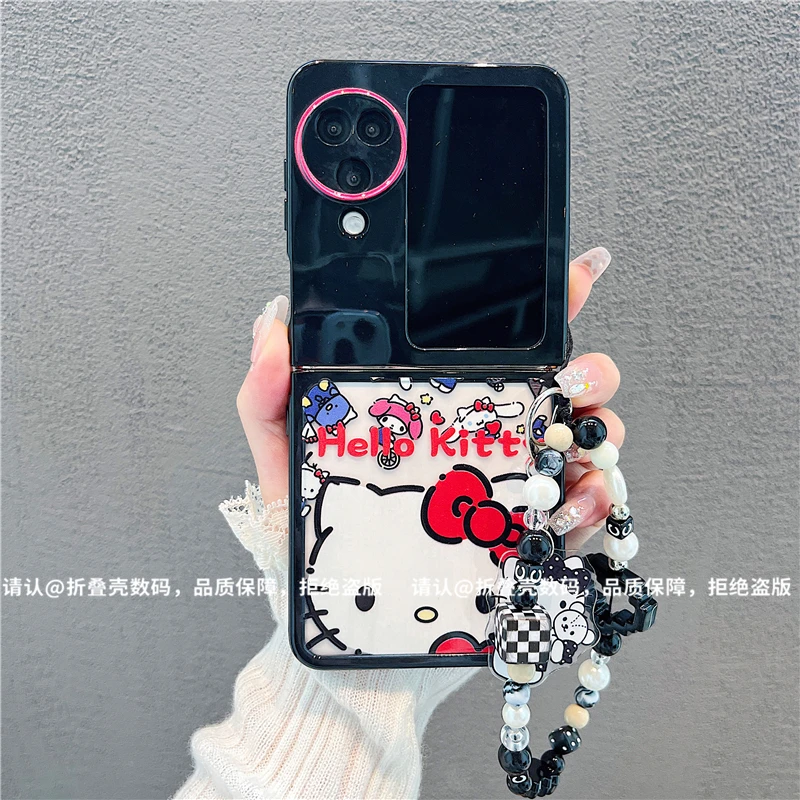 （OPPOfindN3flip系列)折叠奶油壳适用OPPOfindN3flip手机壳防摔潮