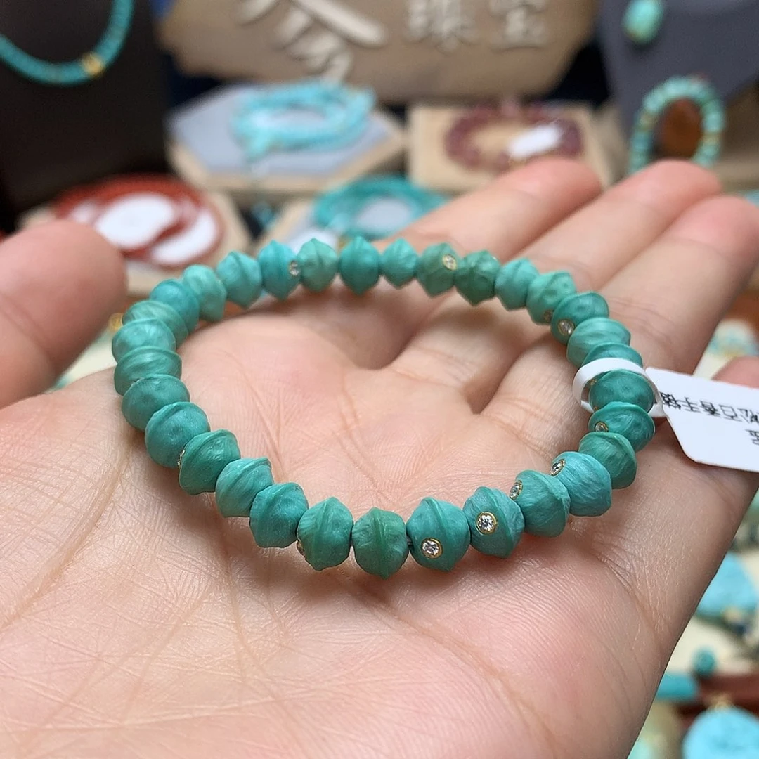 绿松石手链未镶嵌