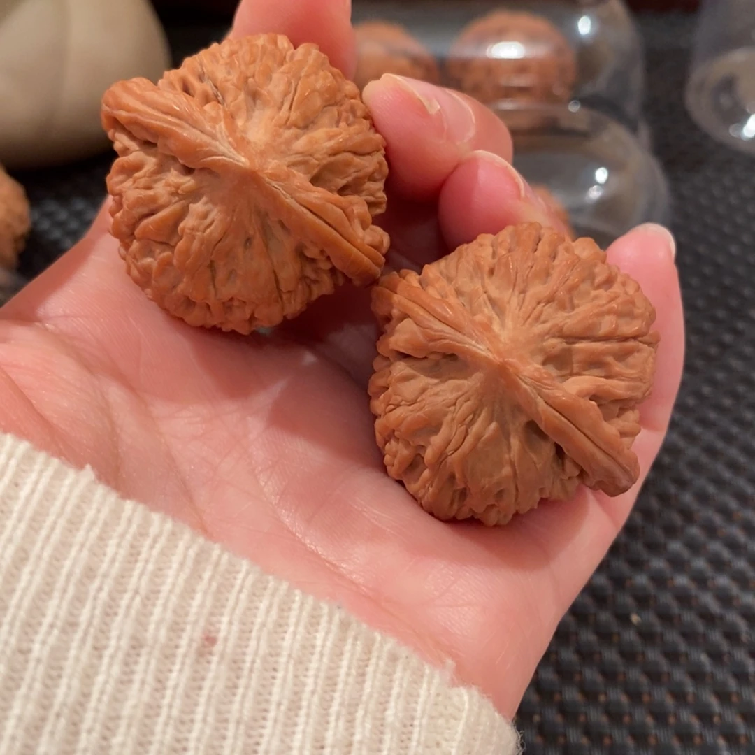 文玩核桃吊坠40全品莲花