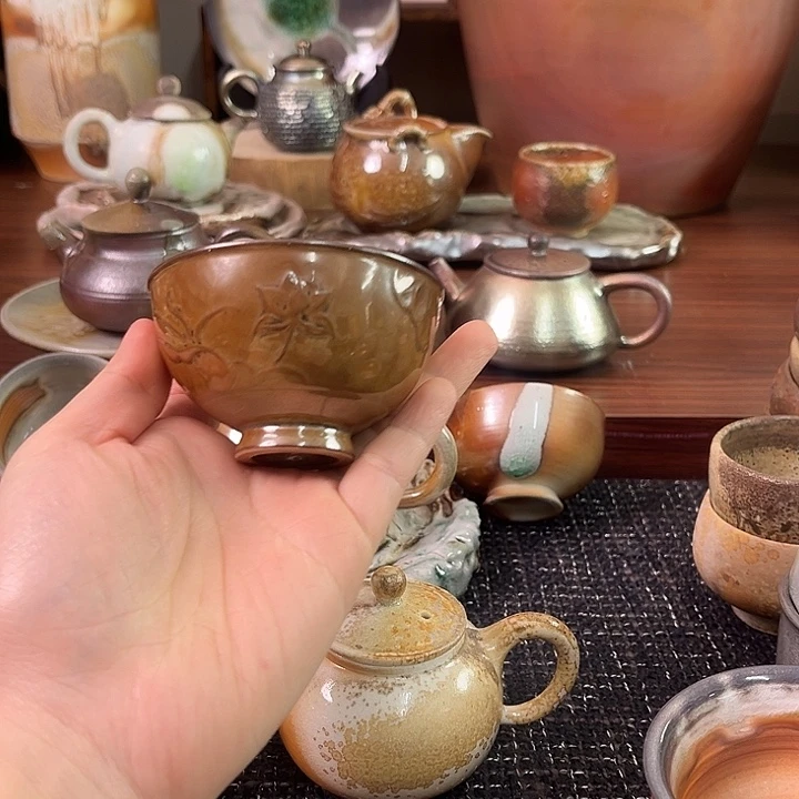 荷叶主人杯茶杯酒杯