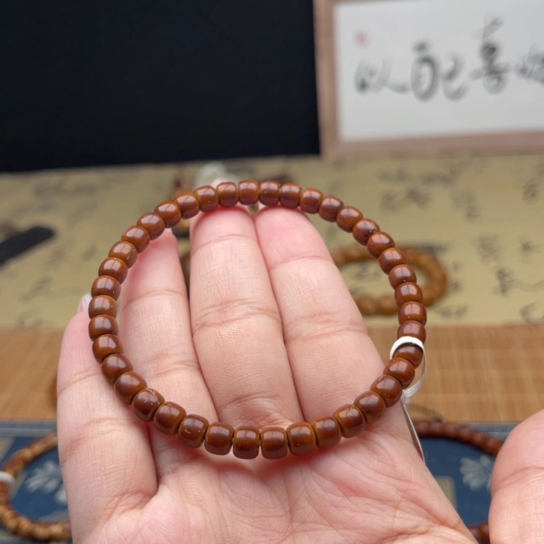 紫金鼠手串65纯肉老型