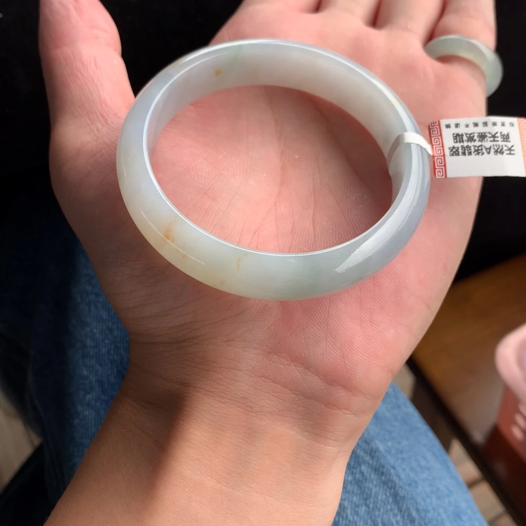 翡翠未镶嵌手镯2号58.2