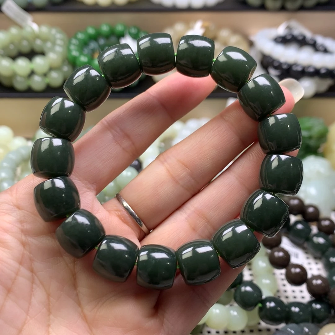 和田玉手链未镶嵌