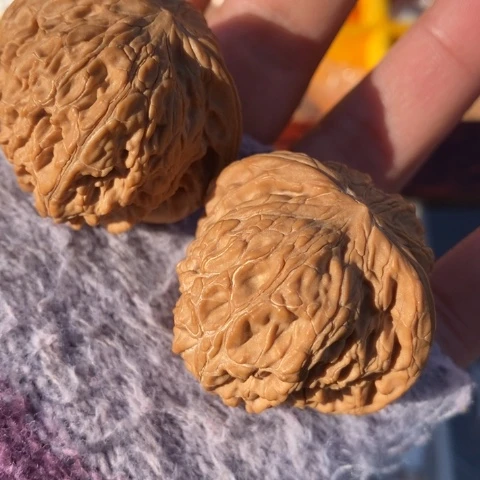 文玩核桃把件兽*40磨盘