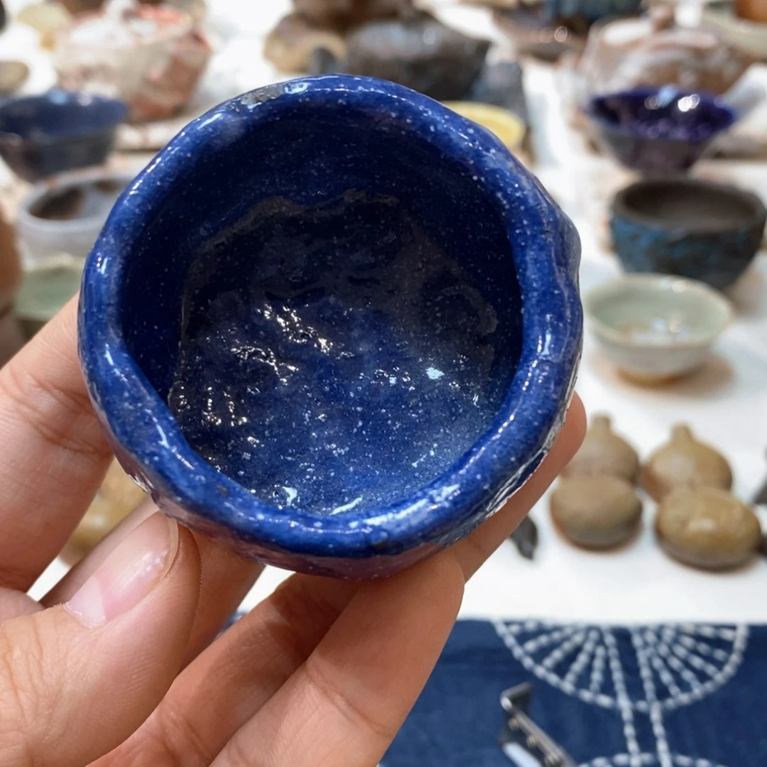 柴烧侘寂粗陶茶具