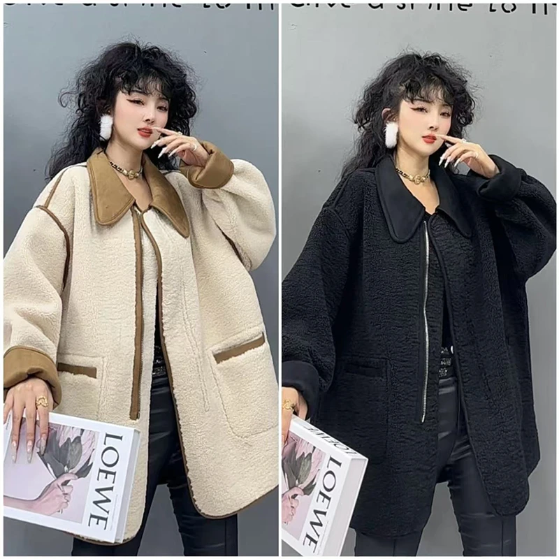 冬季新款小香风洋气外套女时尚高级感宽松百搭休闲潮流外套-58096