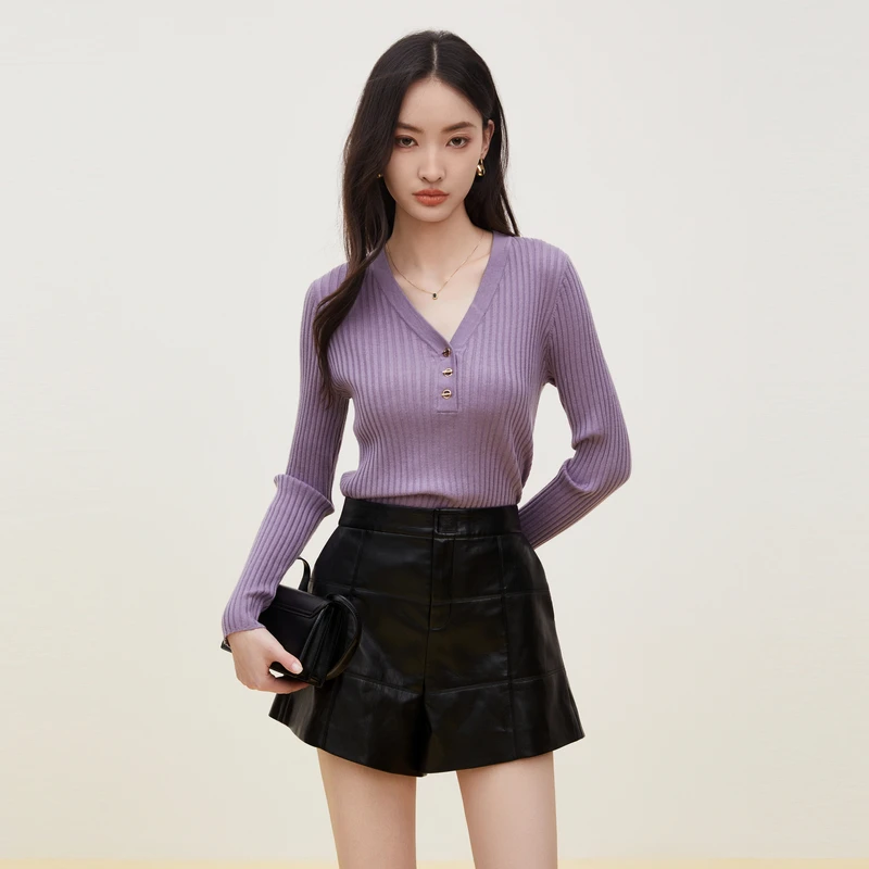 毛针织衫XI411011A202