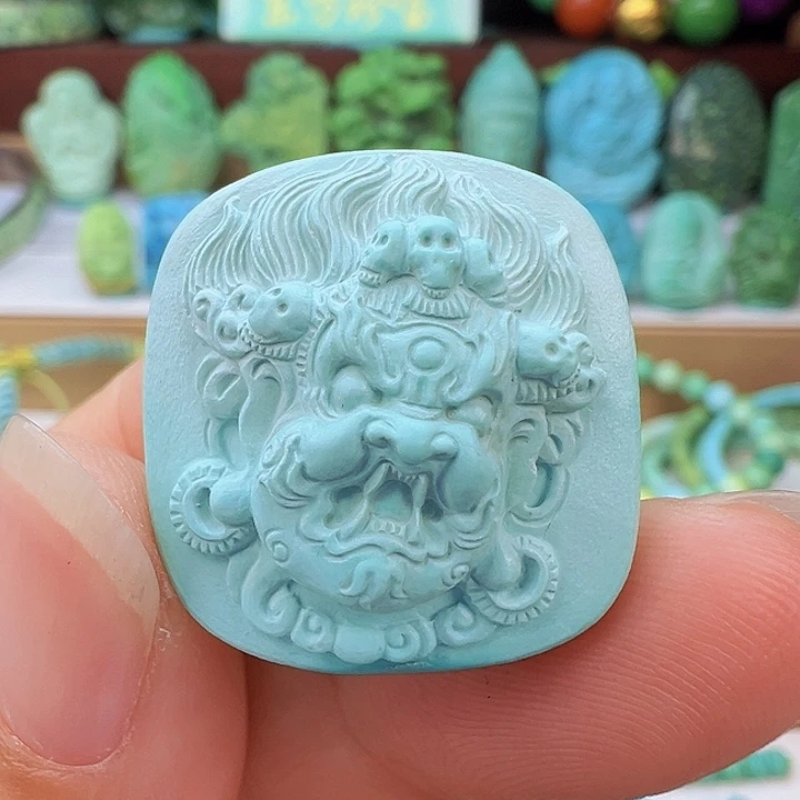 未镶嵌绿松石项链