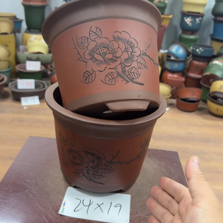 紫砂花盆破损包赔