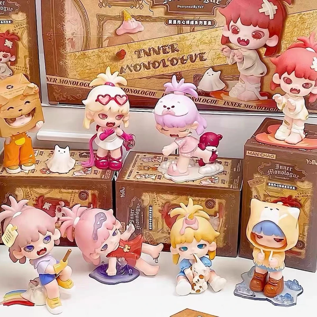 【明盒】yobu悠布心灵独白系列潮玩手办摆件盲盒礼物