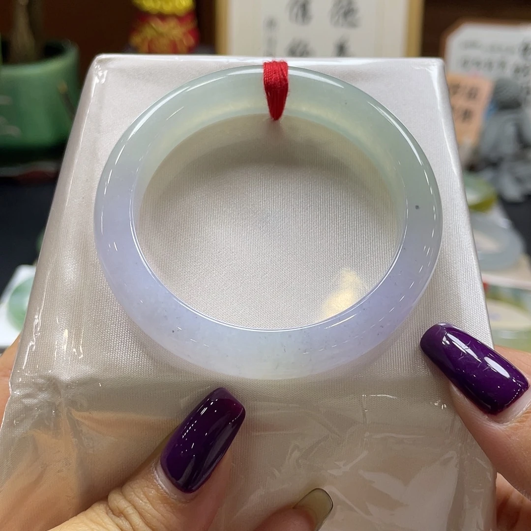 翡翠未镶嵌手镯7 号链接