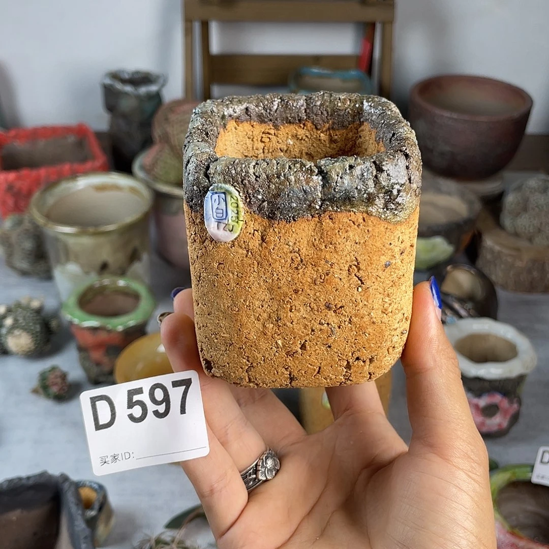 小白孤品 匣钵土高方 内口5左右 艺术 百搭