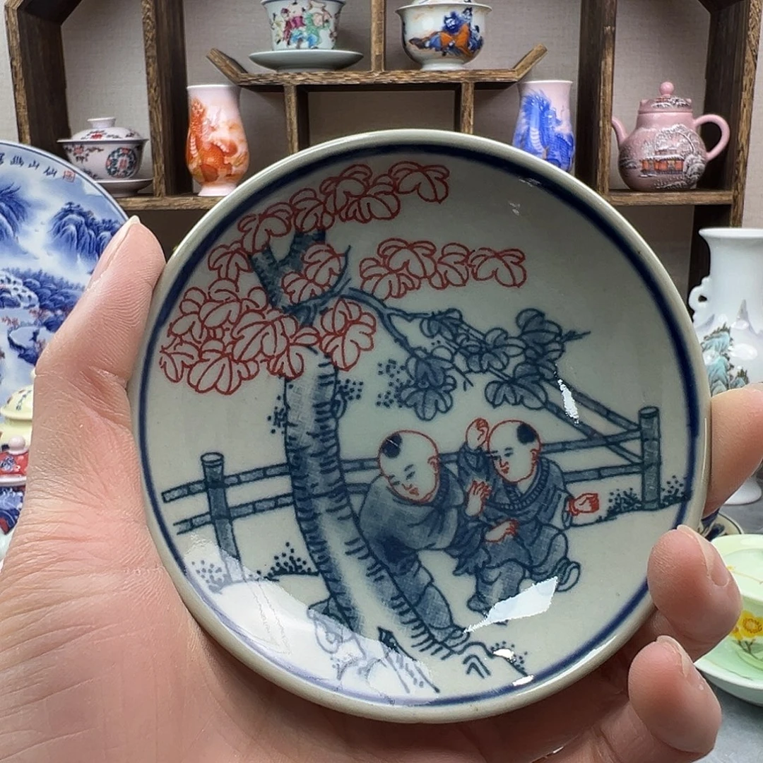 碟陶景德镇陶瓷567老厂瓷52