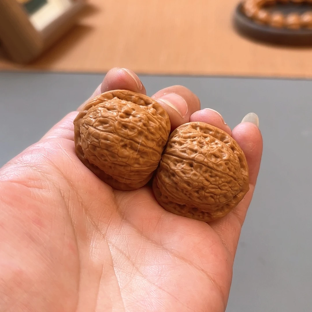 桃核把件32×30尺全品野生夜明珠A300已打底