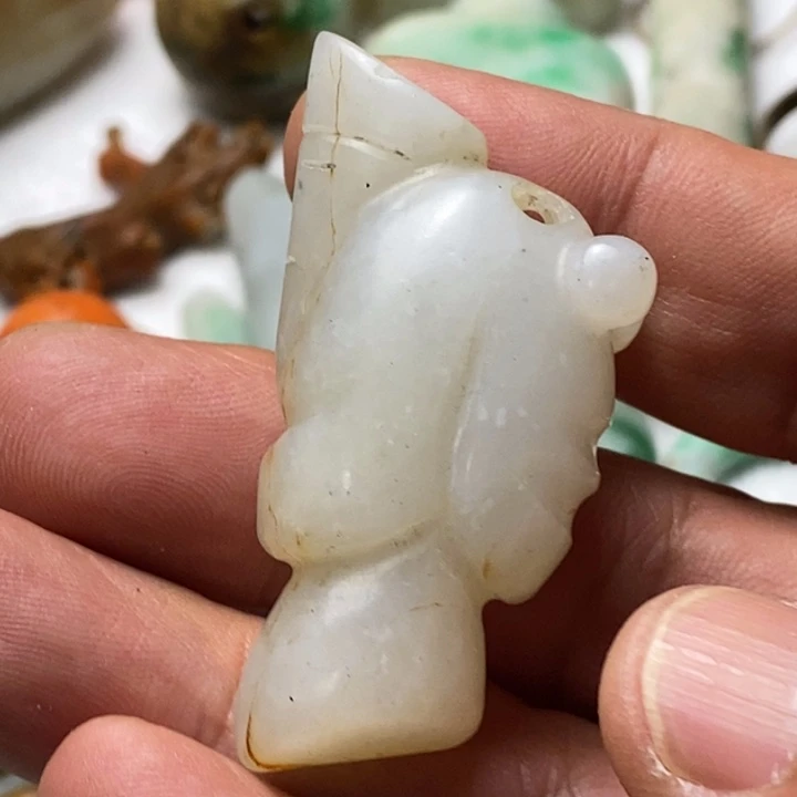 和田玉（白玉）未镶嵌颈饰