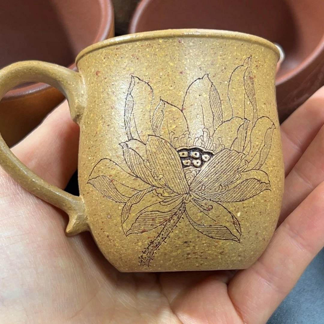 茶杯紫砂老段主人杯