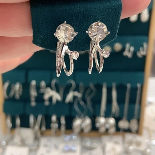 贝珠（仿珍珠）纯铜小灯泡无耳洞耳骨夹