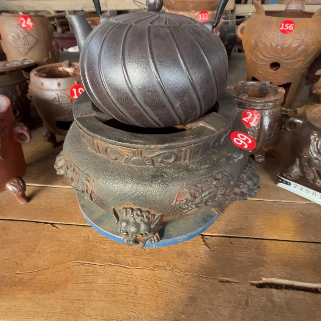 去***海其他陶一个火炉一个茶壶