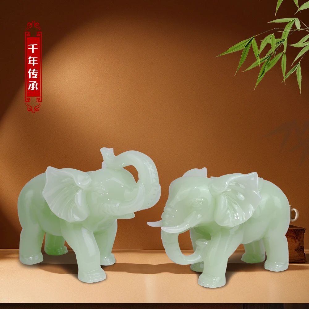 小对象摆件客厅玄关办公室博古架书房搬家乔迁开业送礼品