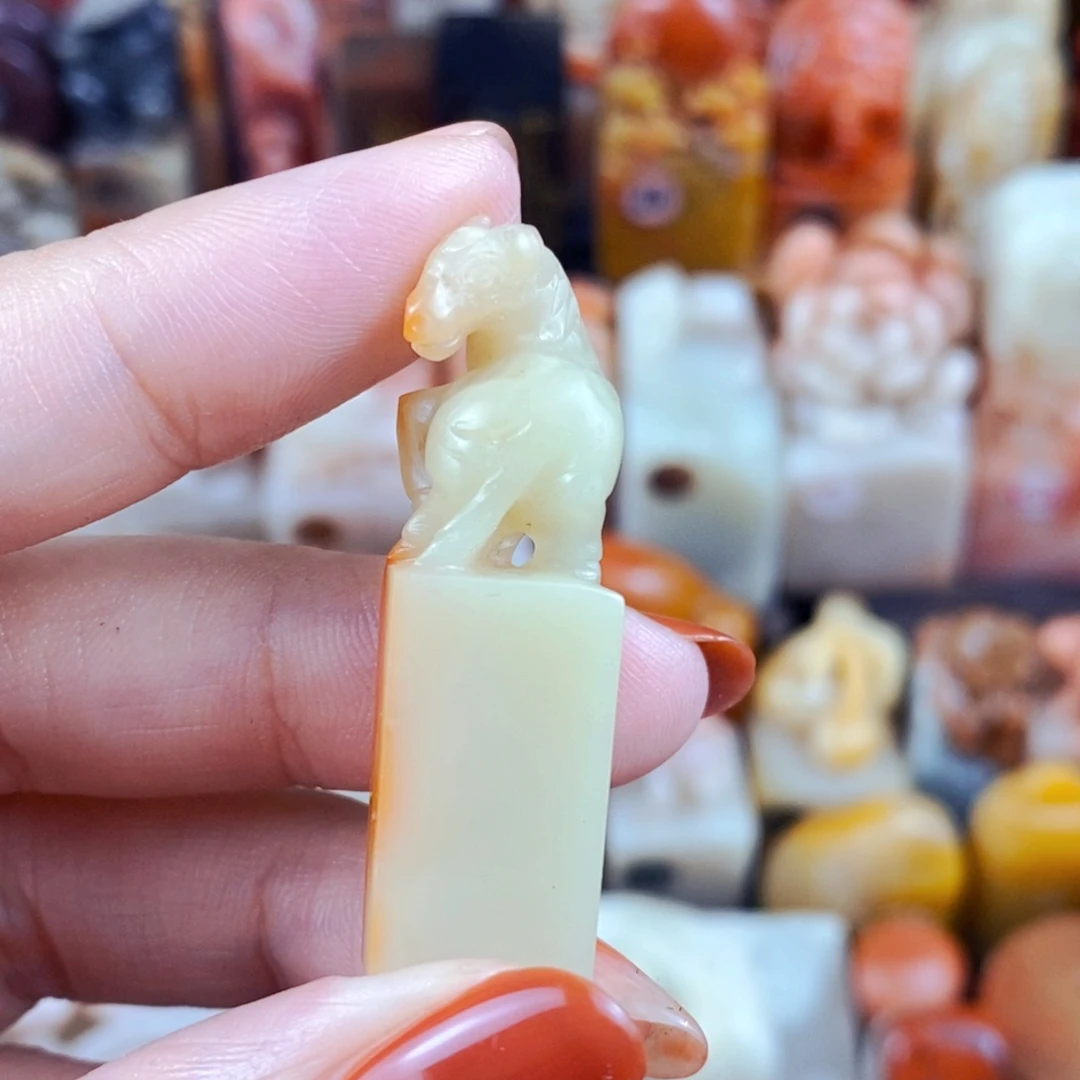 昌化石印石排*手工篆刻