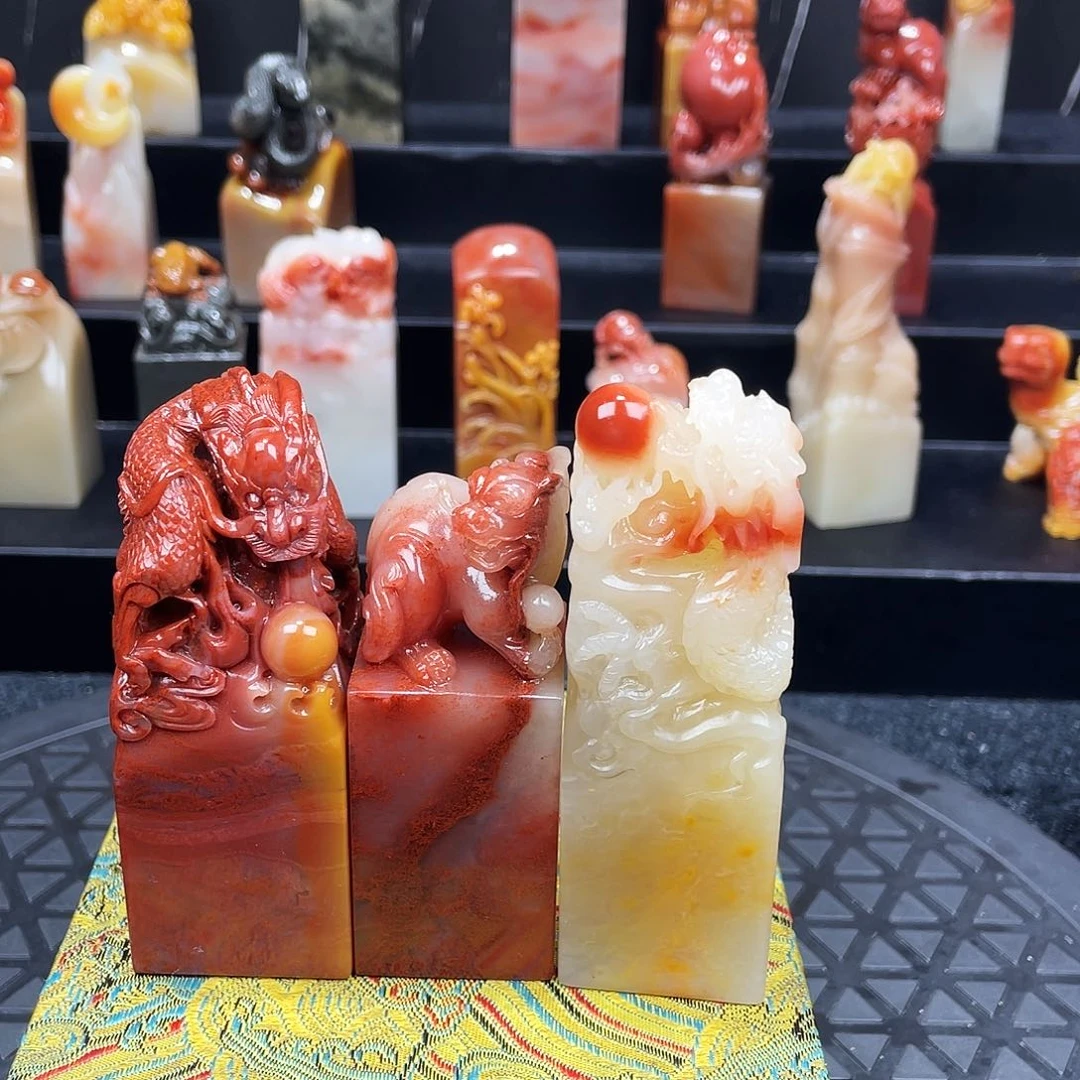 一***电寿山石印石寿山石印章