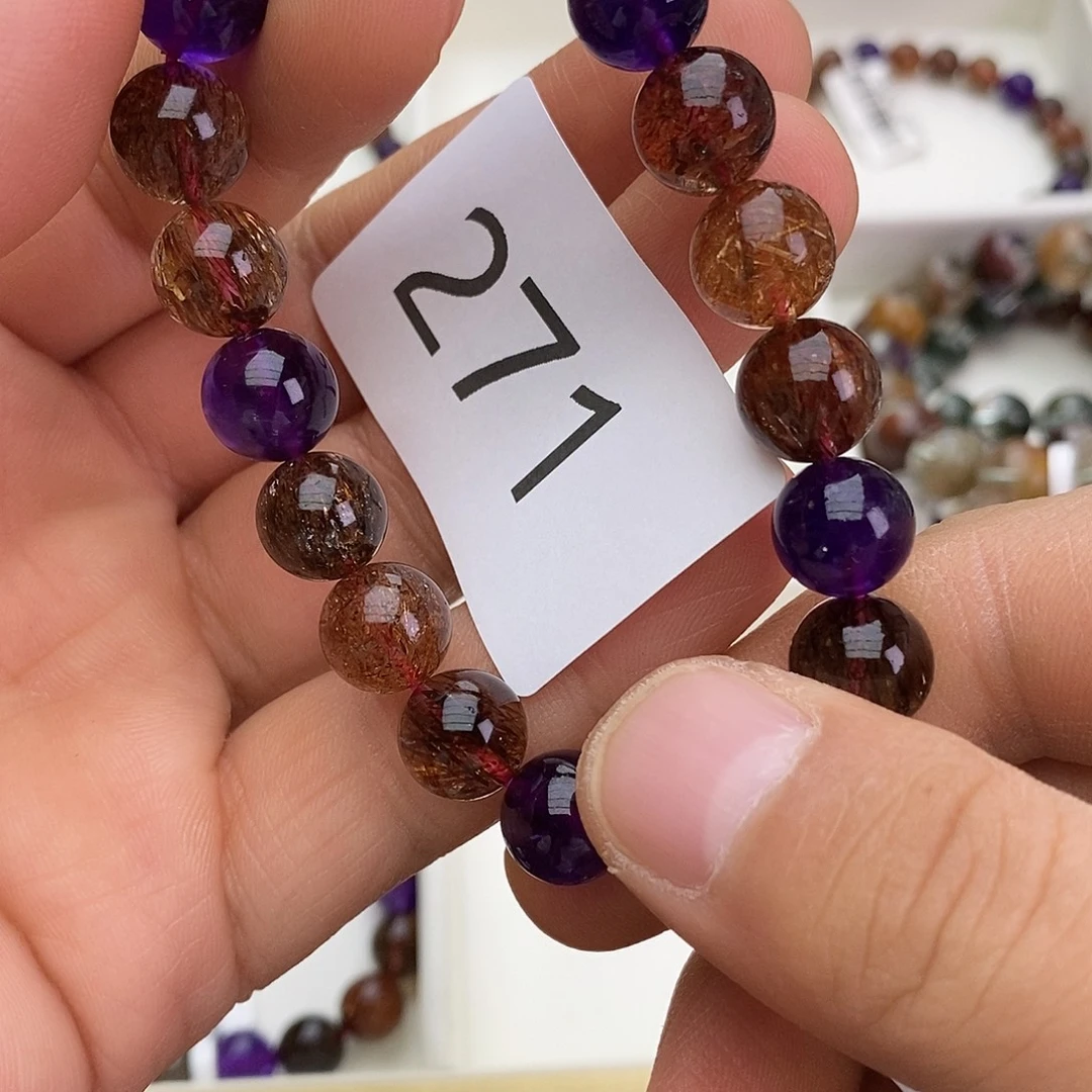 水晶未镶嵌手链手链