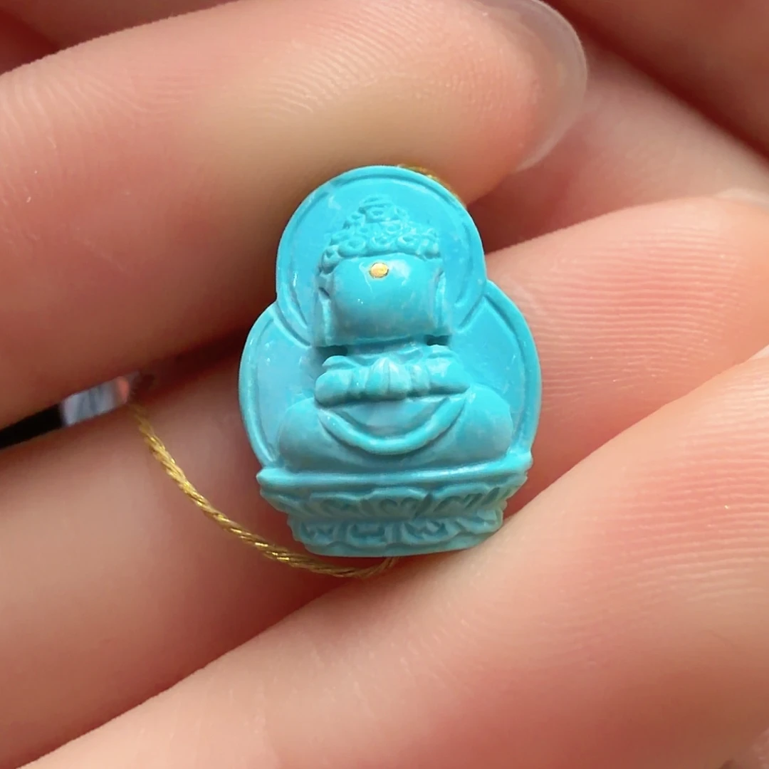 绿松石未镶嵌颈饰