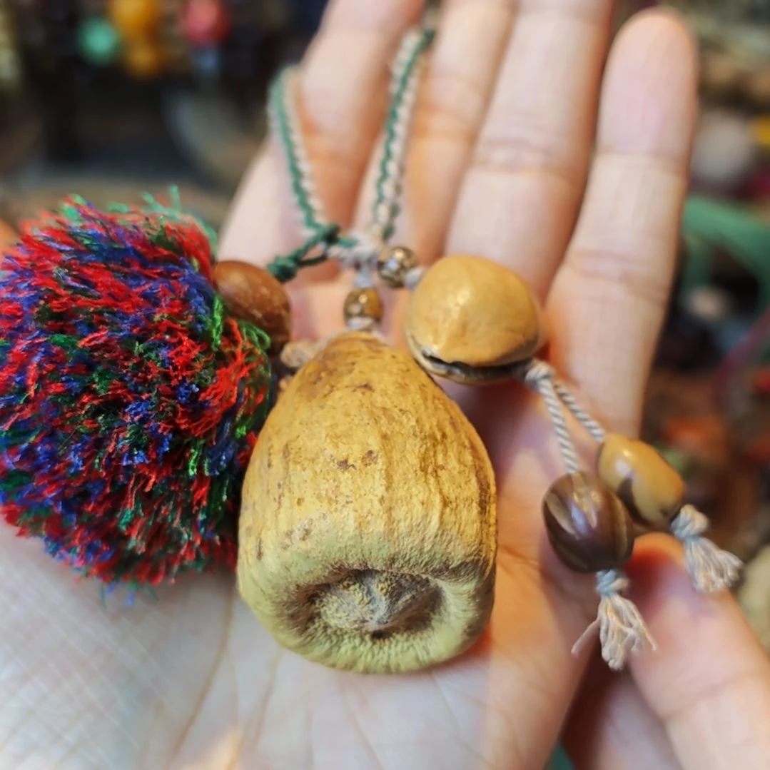 紫金鼠吊坠菩提包挂