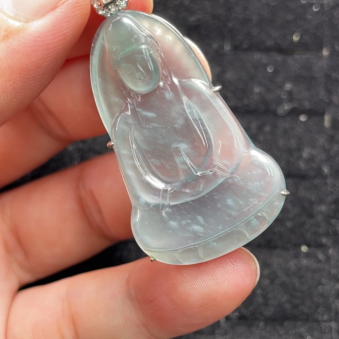 翡翠未镶嵌颈饰6，