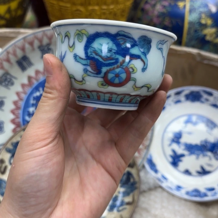 瓷片瓷器摆件瓷器摆件