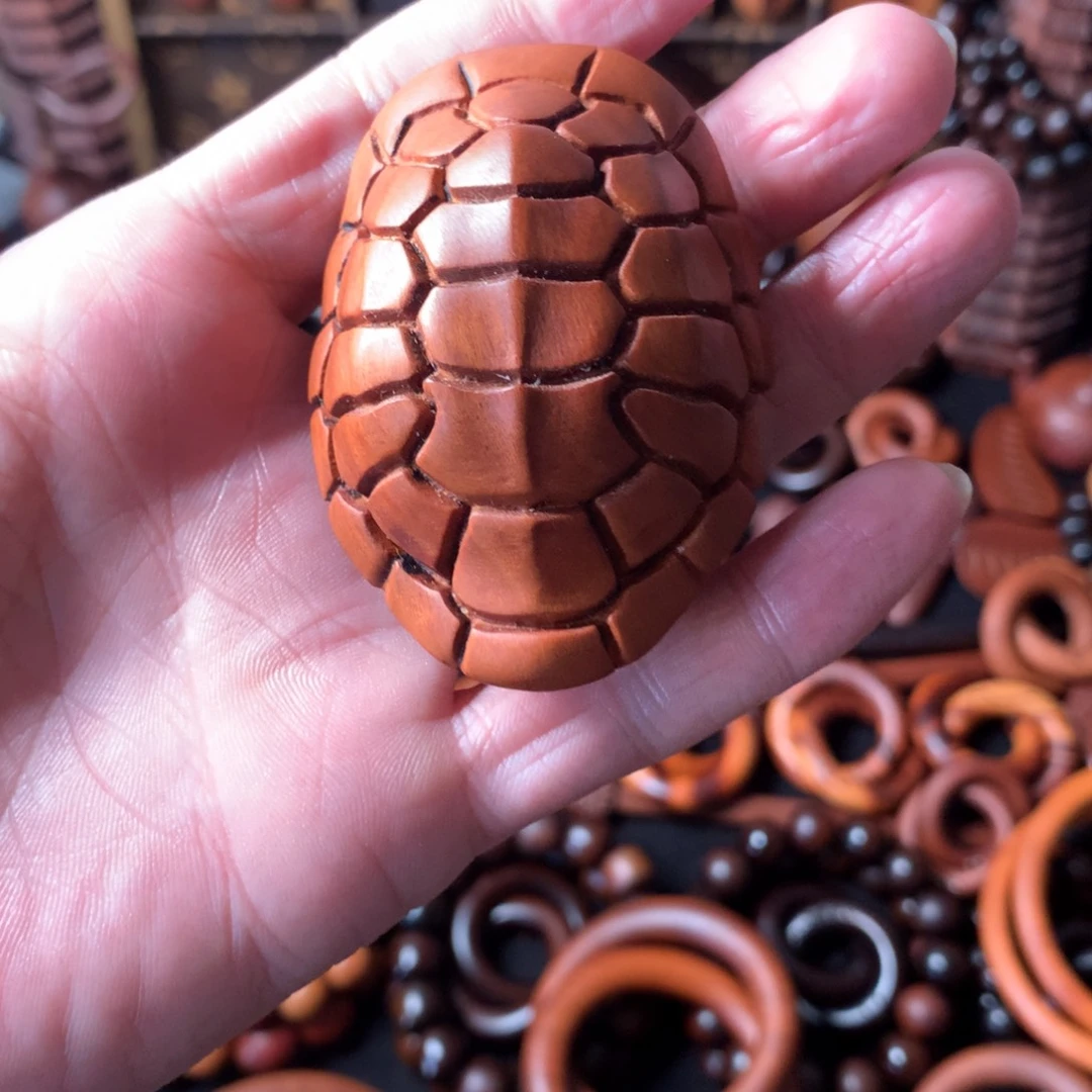 枣木枣木富甲天下手把件