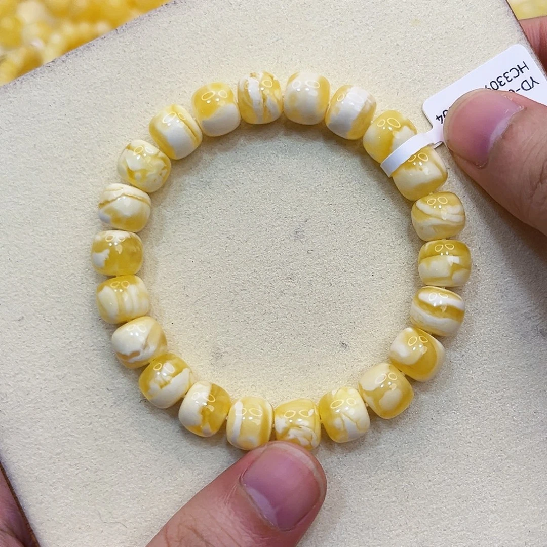 琥珀未镶嵌裸石10.5mm