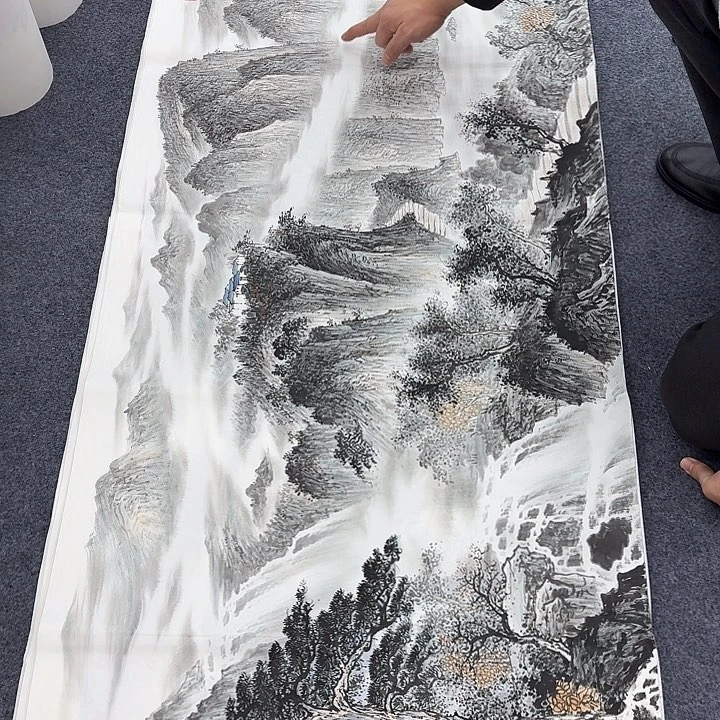 国画纯手绘国画作品