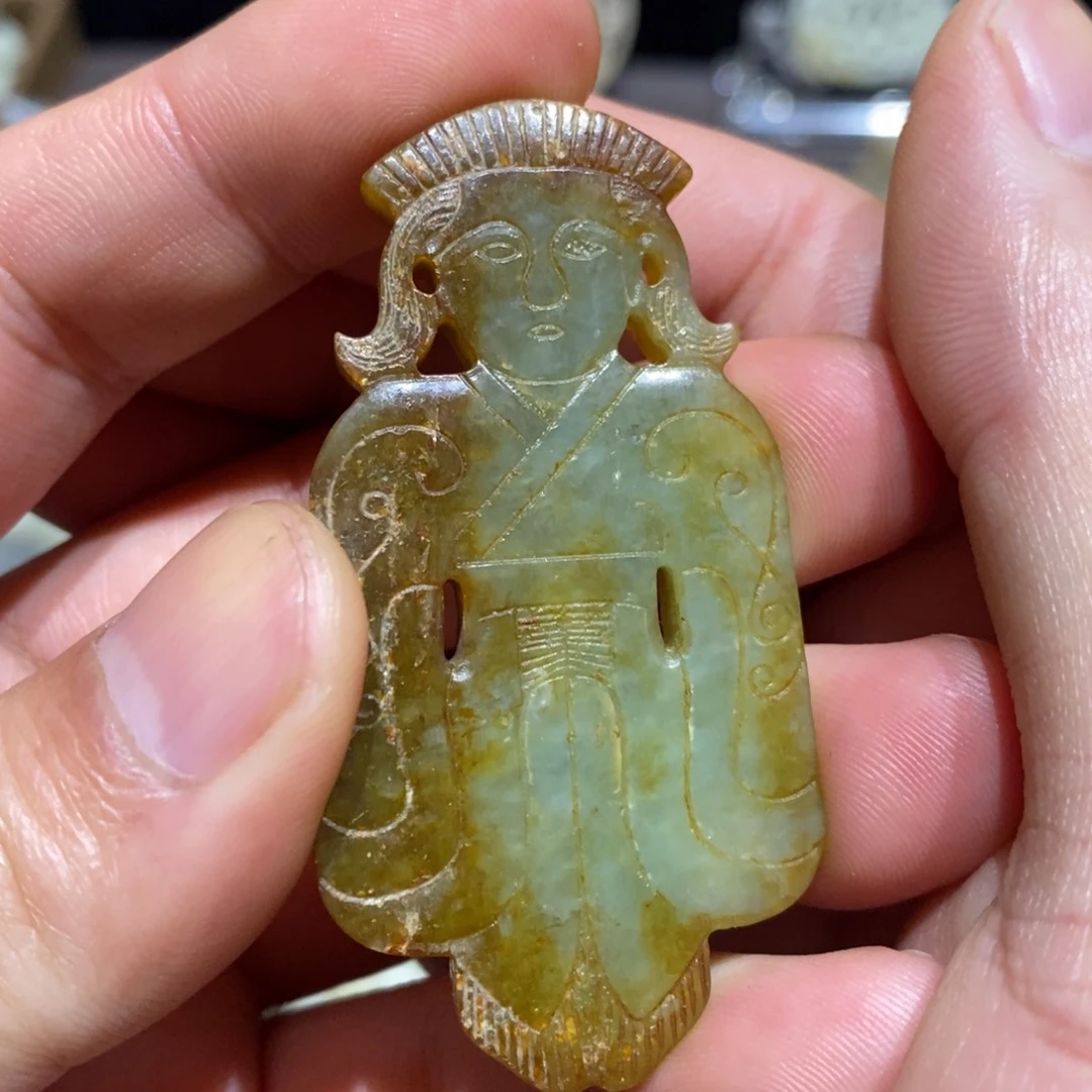 和田玉（糖玉）未镶嵌颈饰