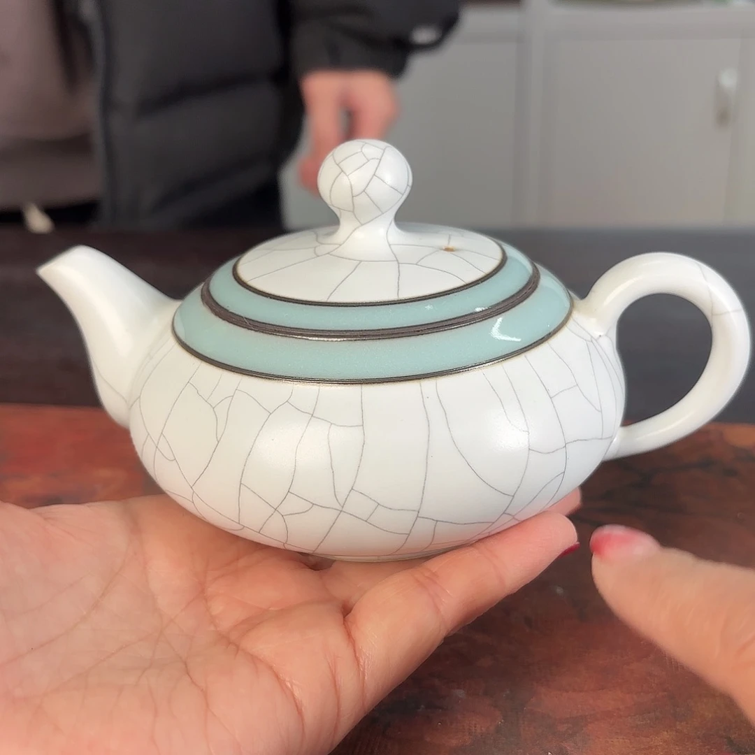 龙泉云间青瓷小米茶器