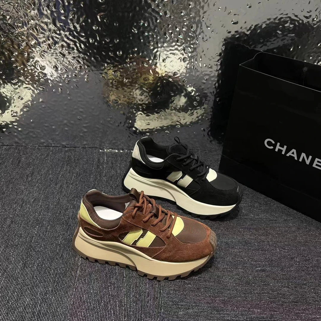 【福利阿甘】时尚百搭贵妇系带增高厚底阿甘休闲鞋269