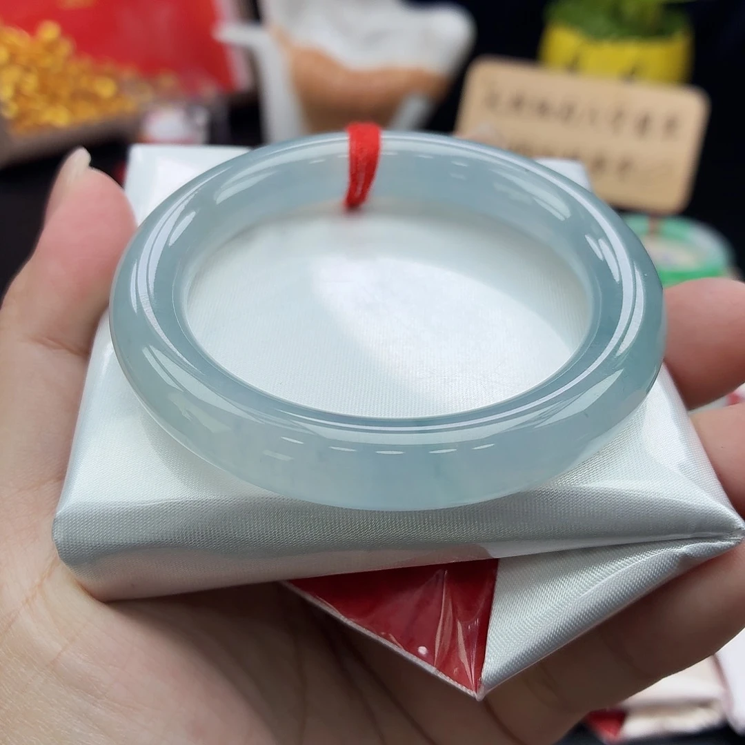 未镶嵌手镯翡翠50号