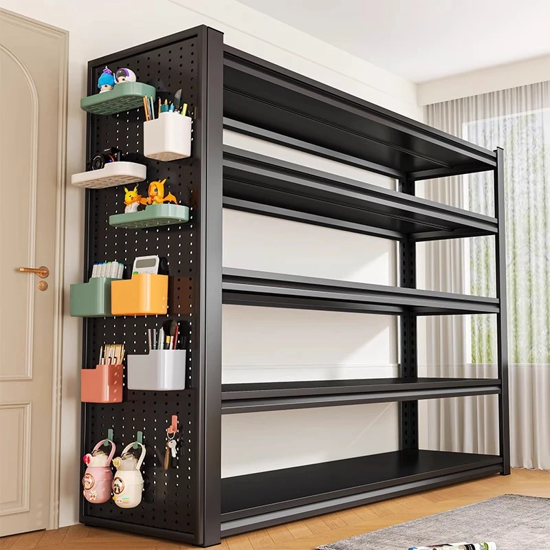 货架仓库家用超市收纳置物架多层角钢杂物收纳架家用商用储物架子