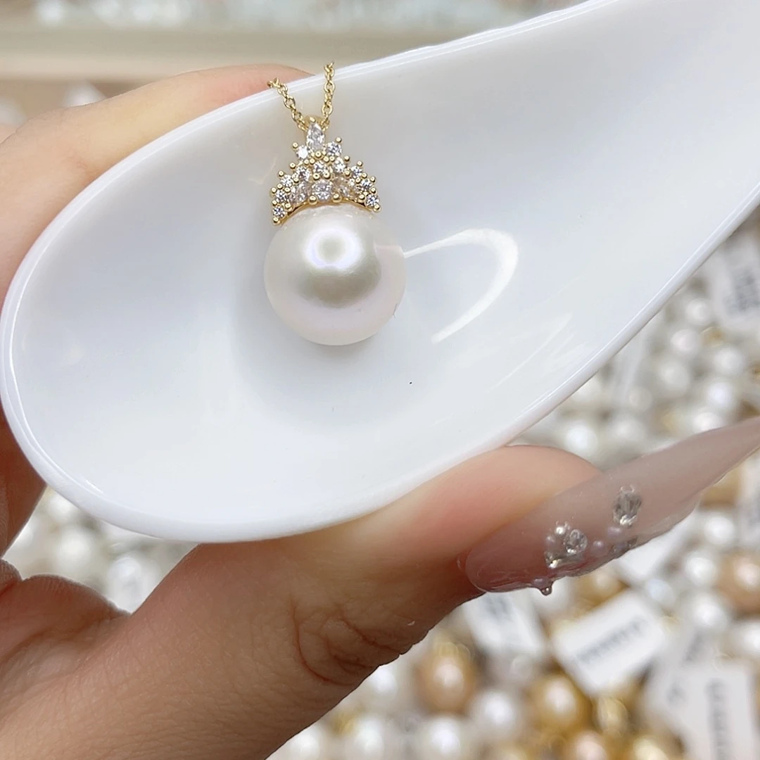 淡水珍珠合金吊坠(赠链)